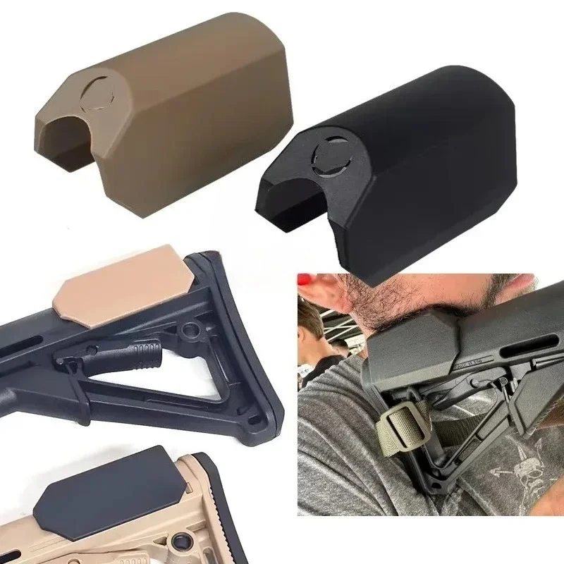 Quick Detach Nylon Accessory Ctr Style Buttpad Riser Shock Absorbing Cheek Rest For Hobby Diy Modification