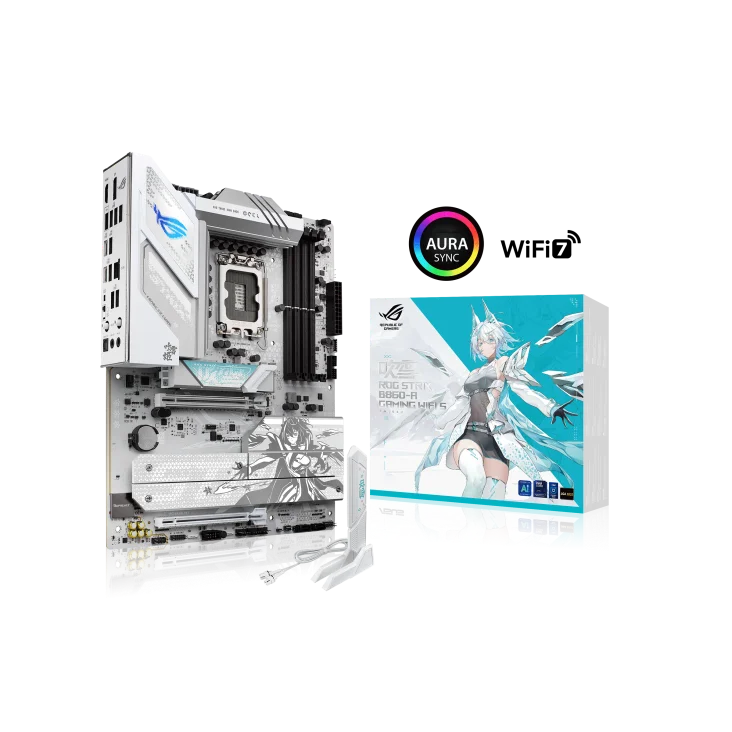 2025 New ROG STRIX B860-A GAMING WIFI S DDR5 8600MT/s PCIe 5.0 USB4 20Gbps Support WIFI7 LGA1851 CPU Ultra 265K 245K 285K