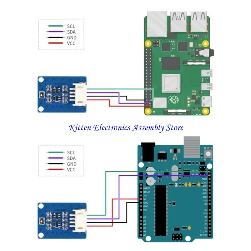 96GD Portable Spectral Color Visible Spectrum Module SGP40 VOC for Air Quality Testing Power Accessories