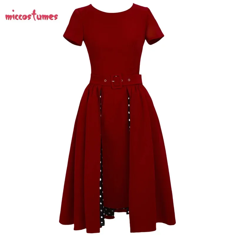 miccostumes-ensemble-de-robe-vintage-pour-femme-des-annees-1940-robe-retro-slim-fit-avec-jupe-amovible-a-pois