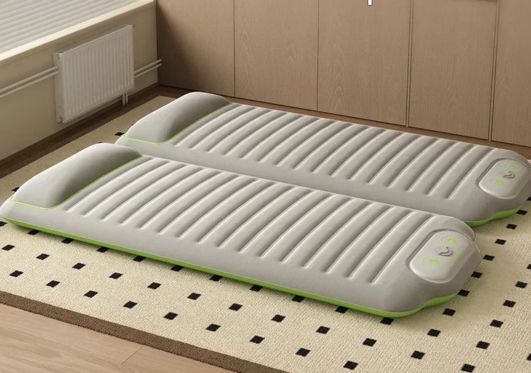 Thickened inflatable mattress, laying on the ground, outdoor tent, air cushion bed, household double person foldable portable