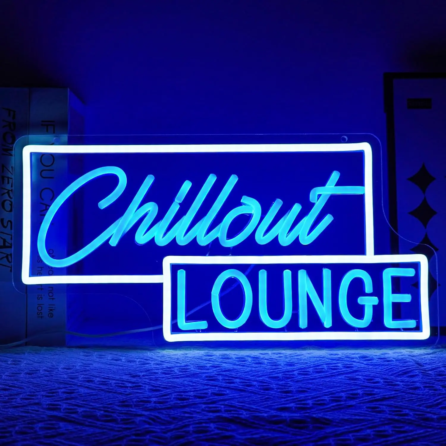 Chillout Lounge Neon Sign USB LED Light for Bar Garage Party Gaming Room Bedroom Decoration neon personnalisé Gift Night Light