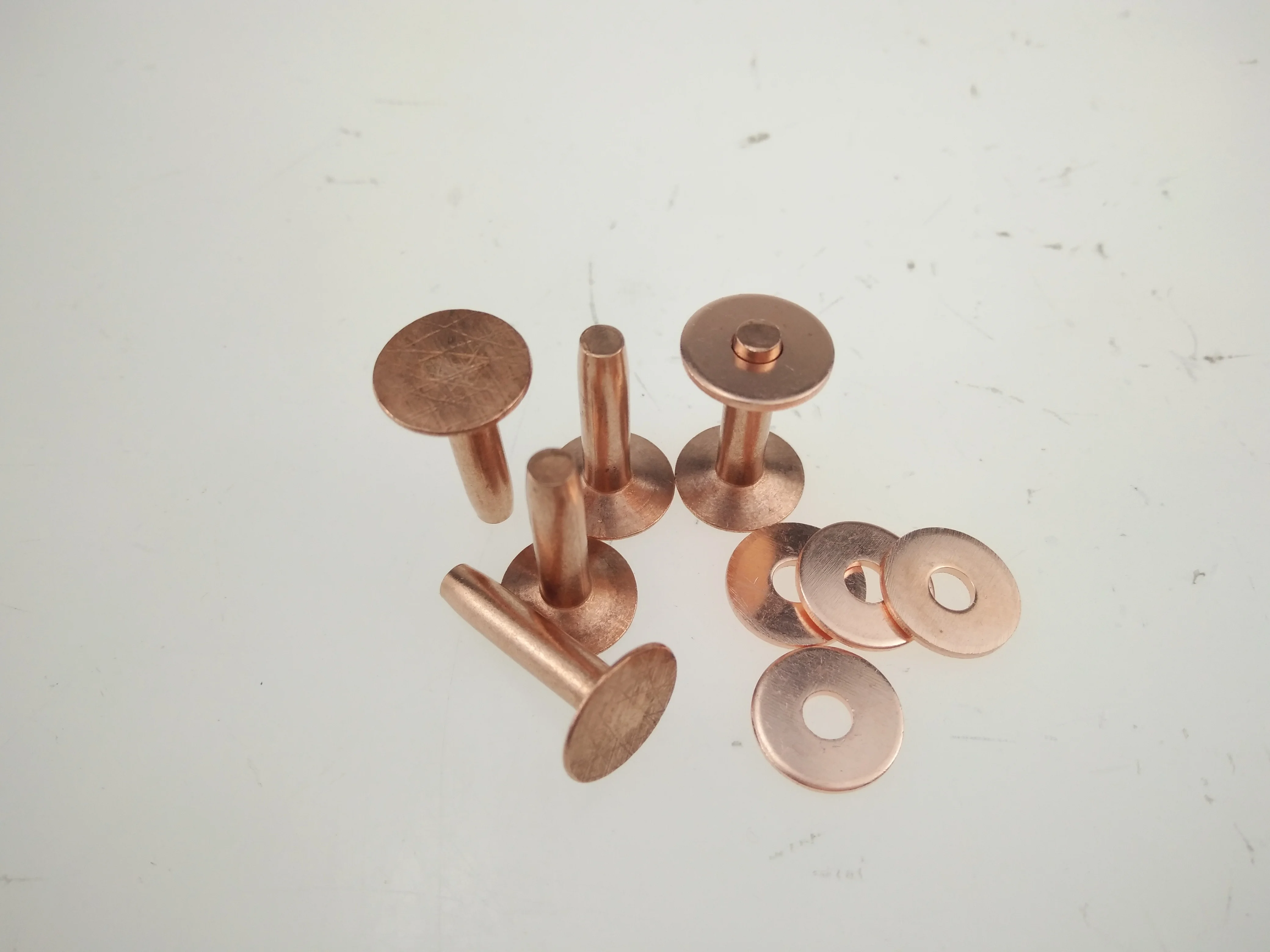 Stainless Steel  Copper Rivet for Prosthetic Accessories Pass security testing Copper Rivet  CR-1