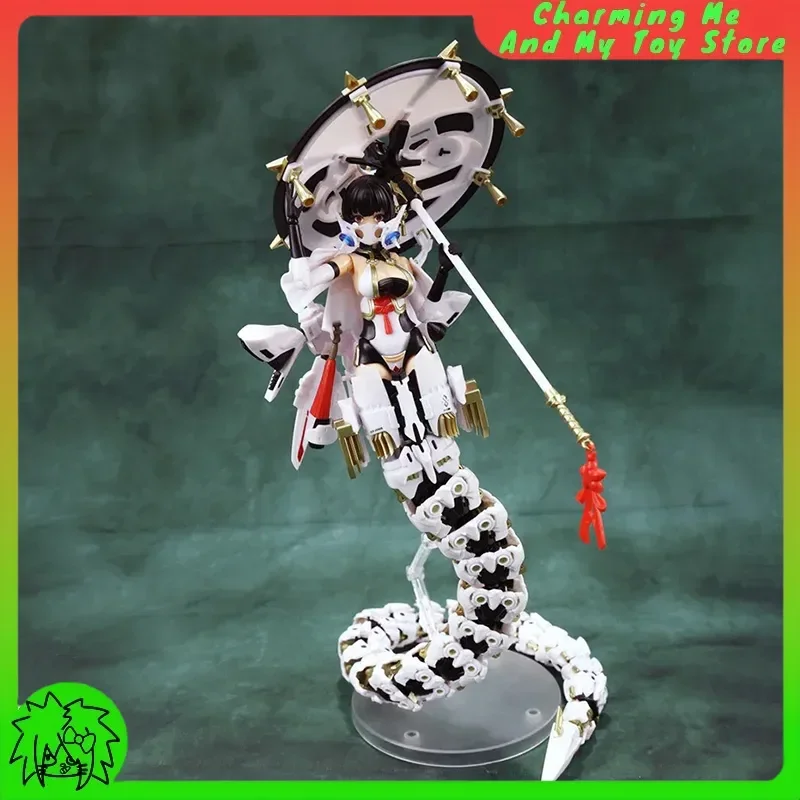 

Genuine Twelve Wars Day Of The Seven Luminaries Raging Snake Girl Mecha Girl Saima Nao Long Mo La 1:12 Articulated Decoration