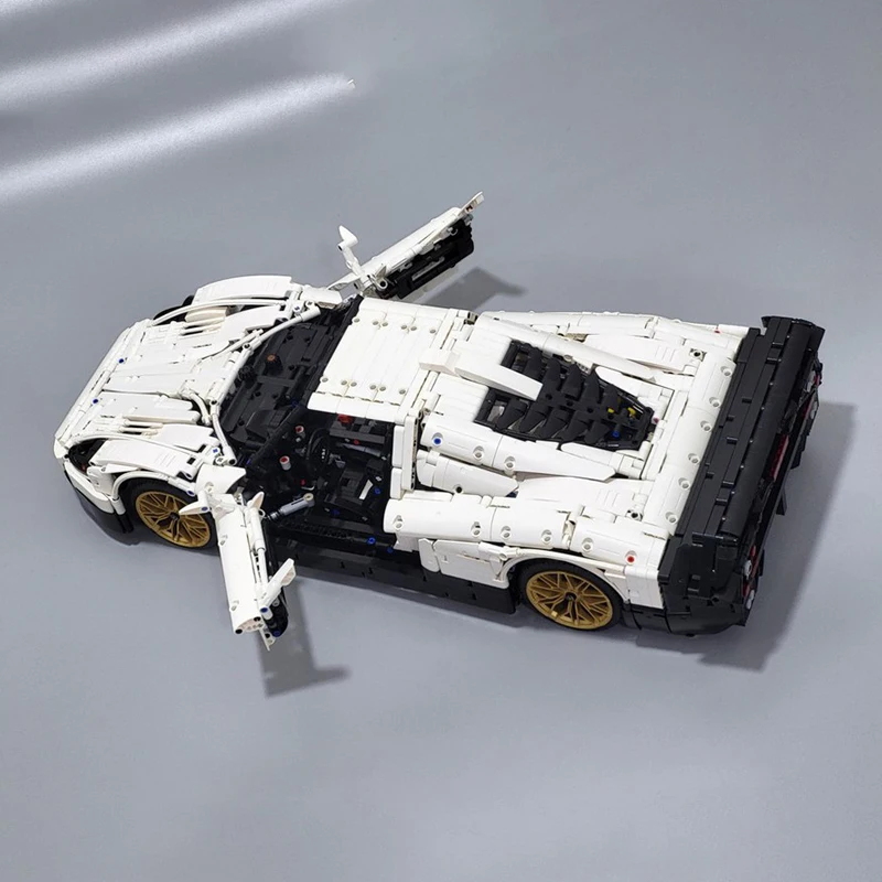 Champion Speed Cars Model Super 1:8 Skala MC12 Samochód sportowy Moc Klocki konstrukcyjne Technologia budowania Modułowy blok Zabawka Prezent świąteczny