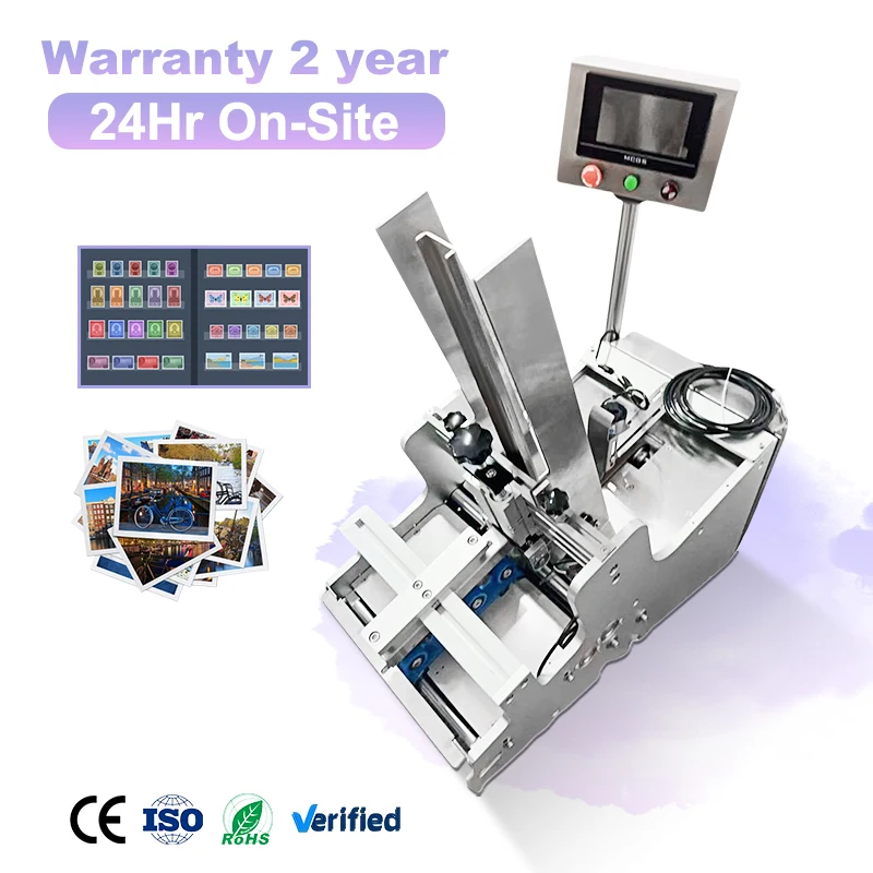 Digital Control Card Feeding Counting Machine for Paper Cards Hang Tags Plastic Cards and Label Sheets