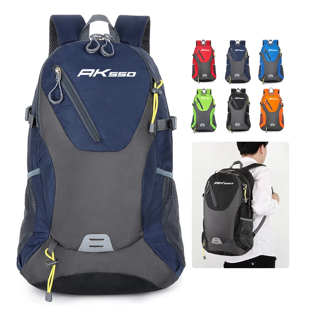 Mochila de motocicleta impermeável para homens, equitação, ciclismo, viagem, malas, acessórios, KYMCO AK550, AK 550, 2017-2024