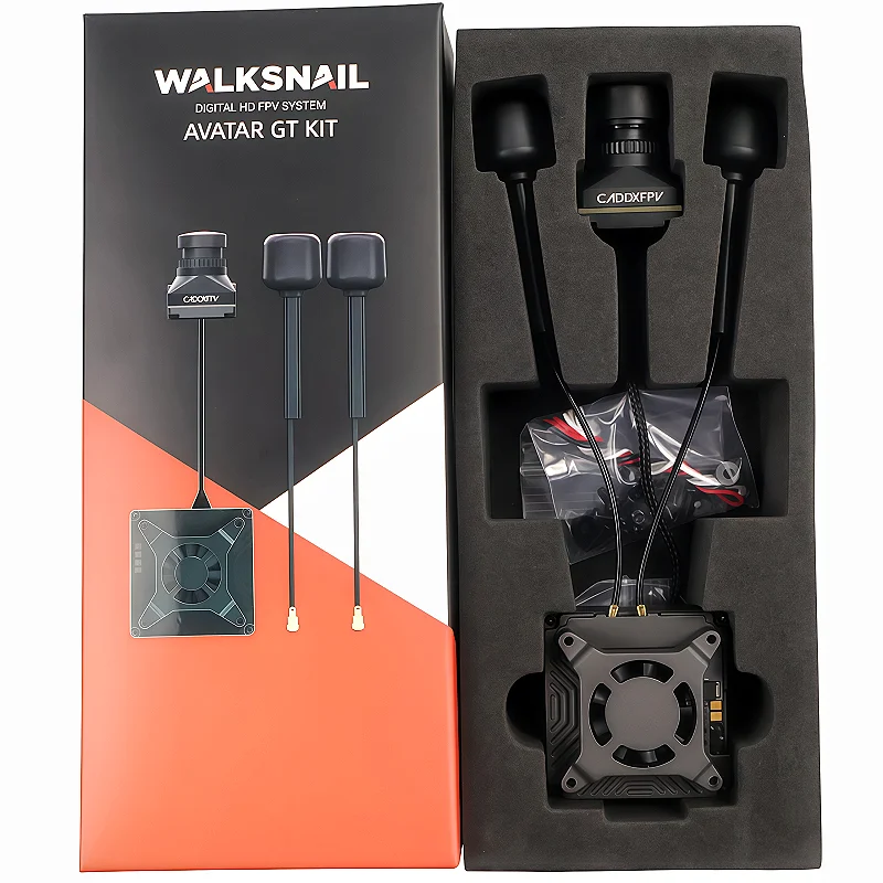 Avatar GT Kit Max 2W VTX Gyroflow 1080P 100fps Dual Antennas Night Starvis II Sensor Long Range Fpv Drone