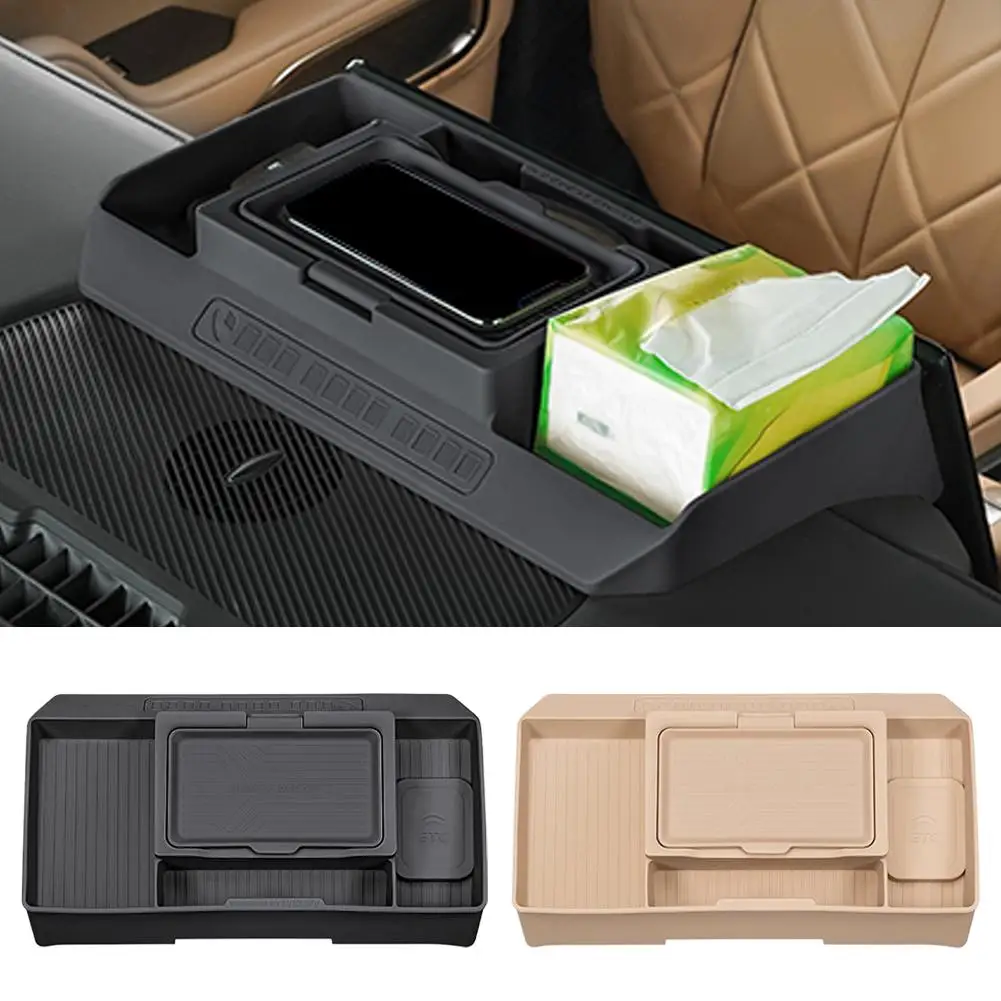 

Car Central Control Screen Storage Box For BYD Leopard 8 Modified Car Dashboard Storage Tissue Box Interior Upgrade Part ﻿ R4L2
