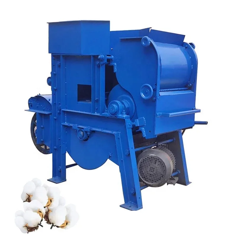 

Small Cotton Seeds Removing Machine Portable Cotton Ginning Machinery