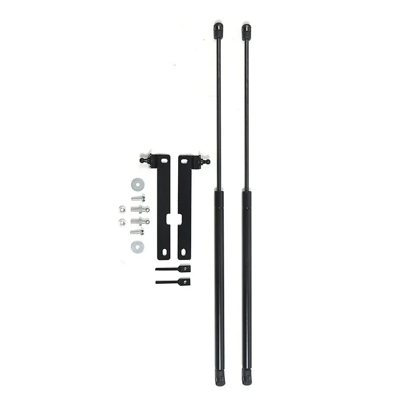 2PCS Carbon Steel Car Front Hood Hydraulic Rod For Ford Ranger T9 2022-2024 Hood Lift Support Strut Shocks Rod Stick Accessories