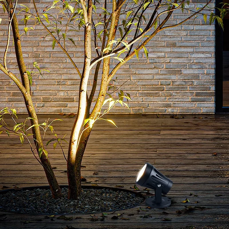 

LED Garden Lighting IP65 5W 10W 15W Outdoor Spike Lawn Lamp Waterproof Lamp Led Light Garden Path Spotlights AC110V 220V DC12V