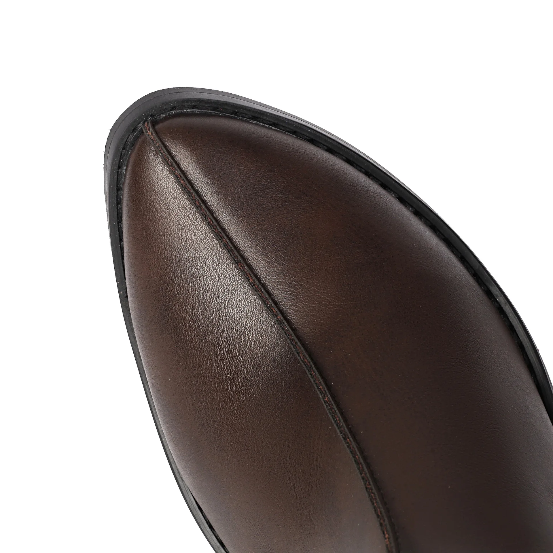 Vintage Renaissance Spitze Kniehohe Stiefel für Damen, Schwarz, mit Reißverschluss Hinten, Kniehohe Piratenstiefel, Elfen-Halloween PU-Leder Hohe Schuhe – Detail 7
