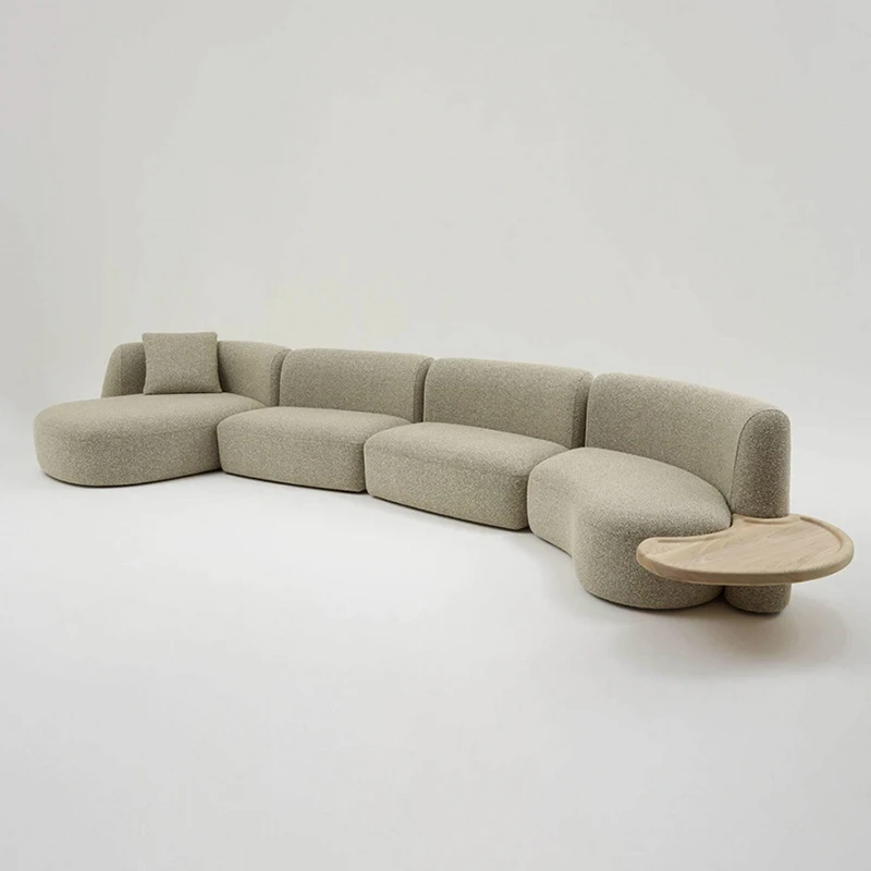 

Nordic Modern Sofas Curved Creative Designer Living Room Trendy Sofa Comfortable Decor Gaming Muebles Lounge Suite Furniture