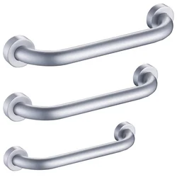 Bathtub Grab Bars Bathroom Armrest Handle Old man and Kid Toilet Handrail Disabled Handrail Bar Safety Towel Rack Aluminum