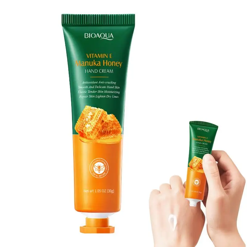 Vitamin E Hand Cream Hand Repair Cream Honey Hand Cream Non-Greasy Moisturizing  Brightening Hydrating Hand lotion hand care