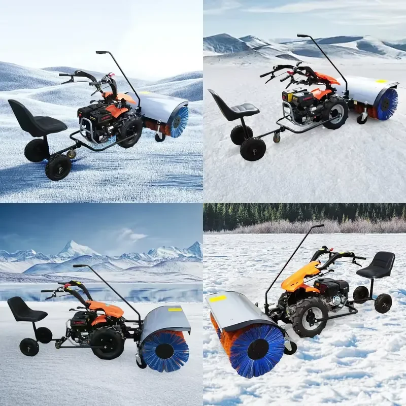 

[2026] New 220v Electric Small Winter Snow rem oval Vehicle Highway Road Cleaning Equipment