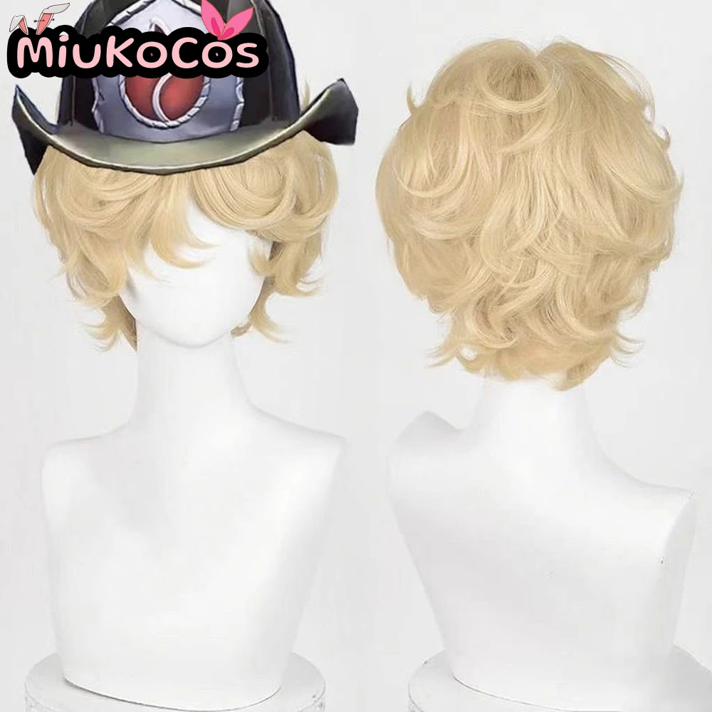 IN STOCK Firefighter Florian Brand Cosplay Wig MiukoCosplay Game Identity Ⅴ Cosplay Halloween Cosplay Wig