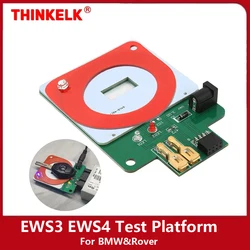 Rechargeable EWS3 EWS4 Test Platform for BMW & Land Rover EWS Programmer for PCF7935 EML with Car Key ECU Test Immobiliser Coil