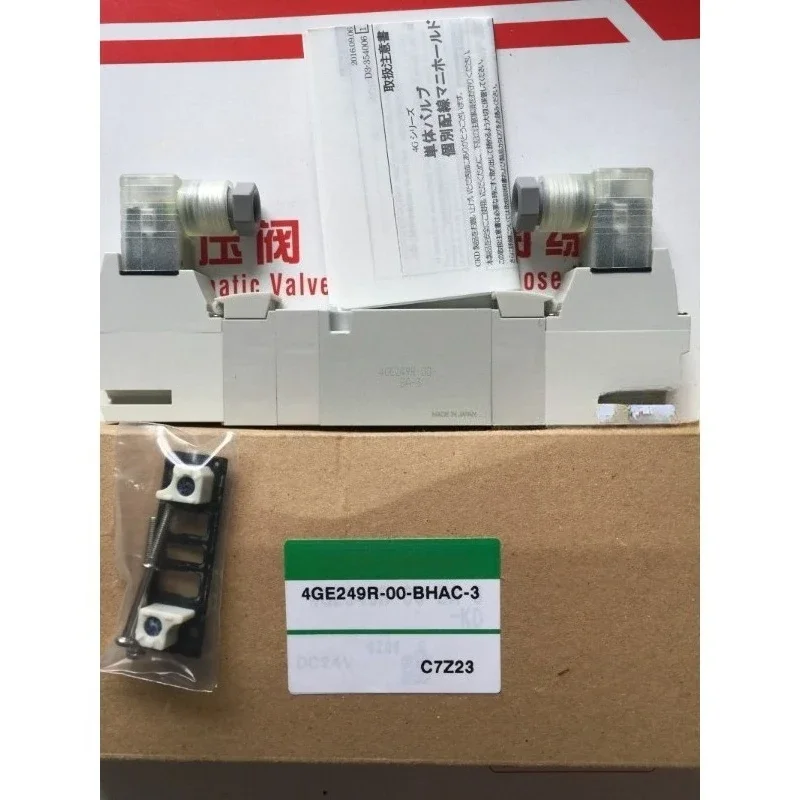 4GE249R-00-BA-3-ST Solenoid Valve Old Model 4GB249-BA-ST Industrial Pneumatic Control Valve