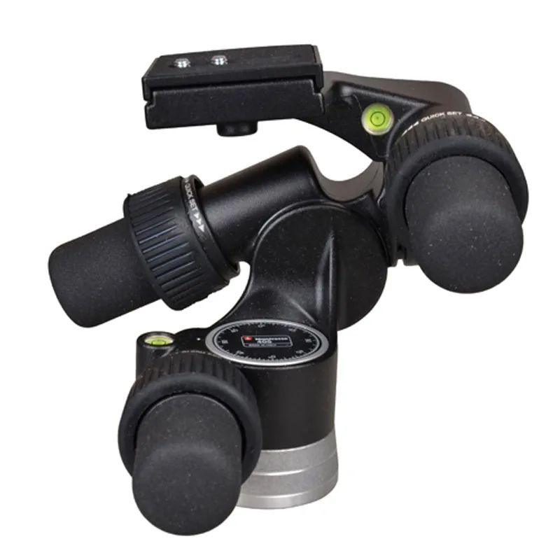 405 SLR micro-single camera tripod professional gear fine-tuning macro panoramic gimbal aluminum alloy material