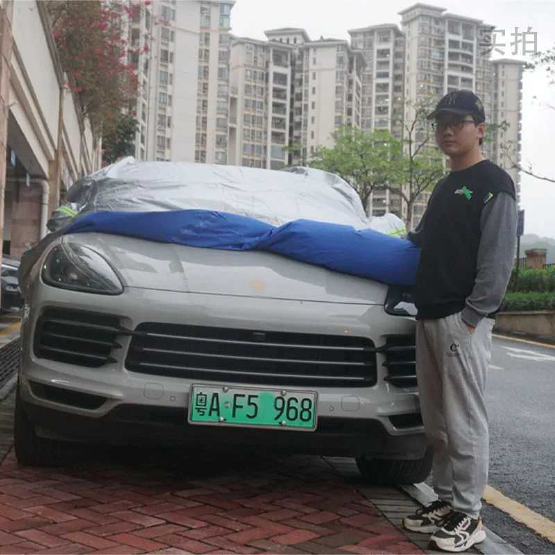 غطاء سيارة كامل خارجي للشمس والثلج والمطر والرياح يمنع غطاء لرينو كانجو أسترال كارديان رافالي فيل ساتيس