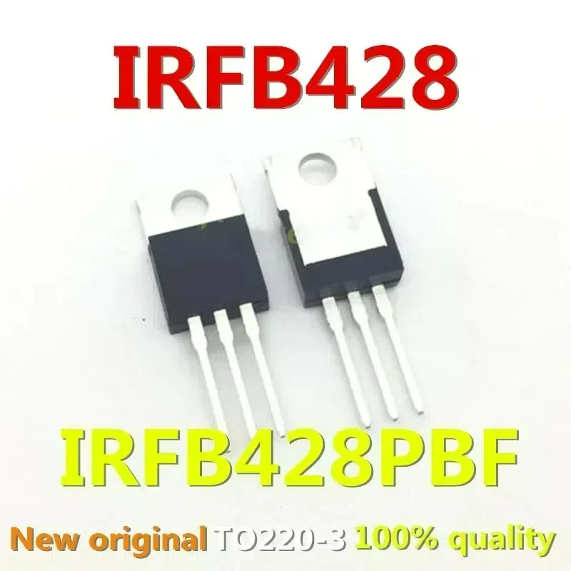 

100% nuevo 50 unids/lote original MOSFET IRFB428PBF 40V130A IRFB428 TO-220 Transistor