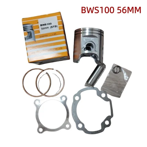 Подходит для Yamaha BWS100 4VP AXIS, поршневые кольца 54 мм, 55 мм, 56 мм, 14-пиновые.