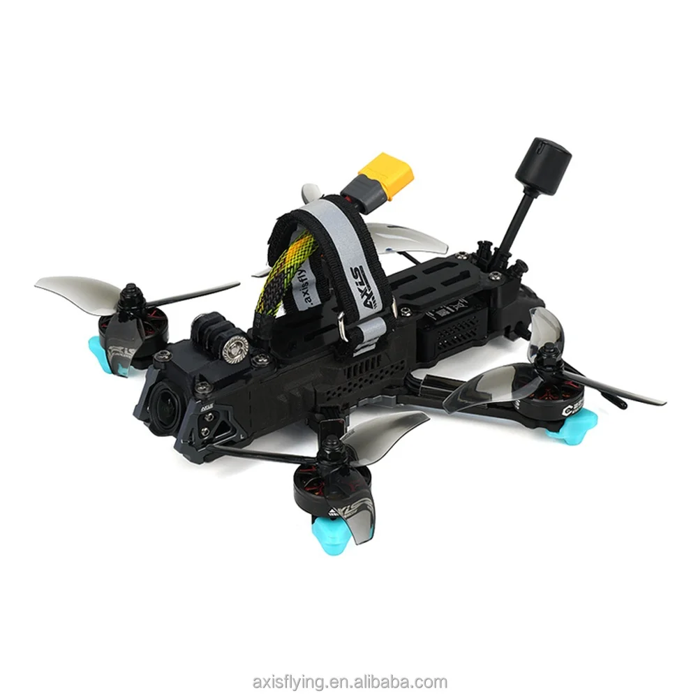 

Axisflying Manta 3.6'' Squashed X Mini FPV Beginner Drone Kit GPS-6S Cinematic Freestyle/Walksnail HD Pro 10km 10min Black&Blue