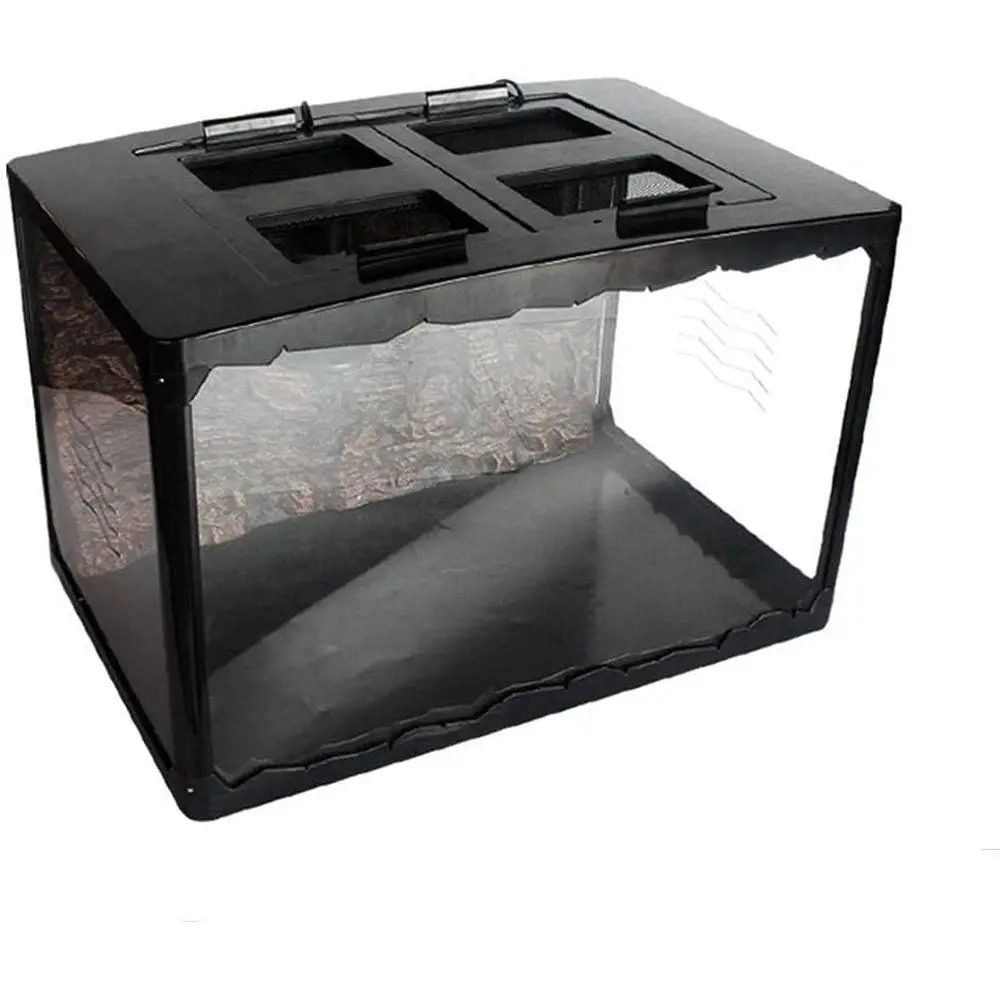 

Terrarium Habitat for Reptiles, Snakes, Lizards, Turtles, and Small Pets - Ideal Home Enclosure for Cats, Dogs, and More