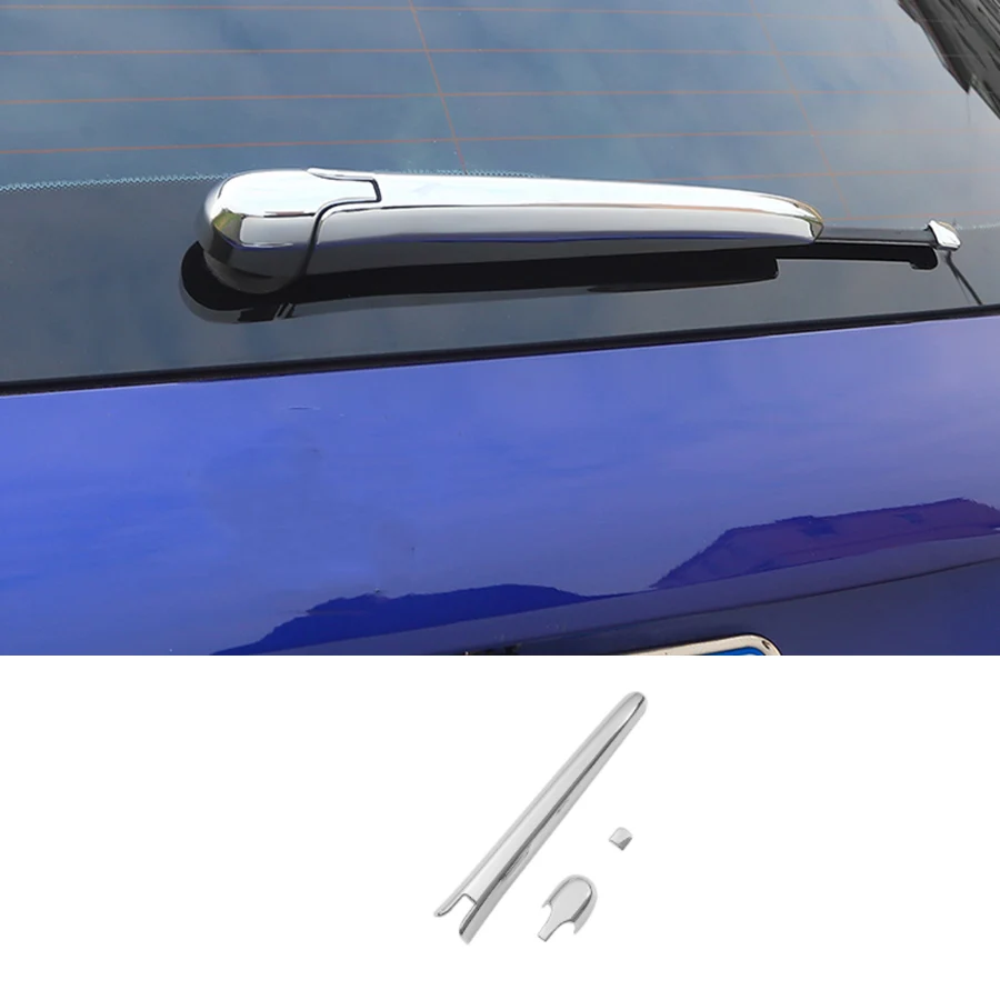 Car Rear Window Rain Wiper Cover Chrome Trim for Mercedes Benz Glb 2020 2021 X247 180 200 250 Auto Parts Accessories Styling