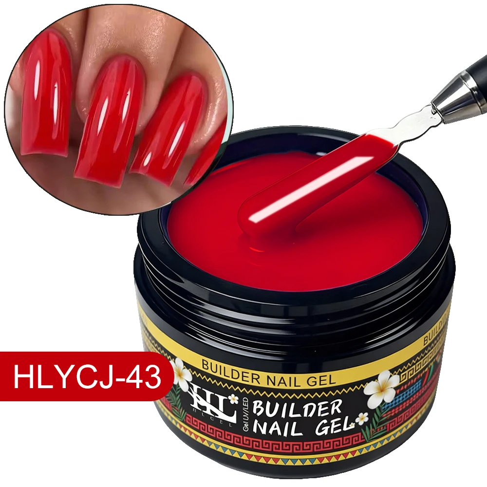 Liquid Acrylic Gel Acrygel TPO Free Builder Nail Gel For Nails Extension Constuction Self Level Soak Off UV LED Gel Jar