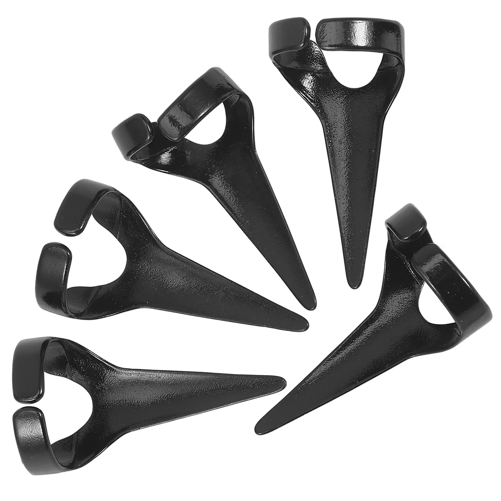 5Pcs Claw Shaped Rings Zinc Alloy Punk Vintage Style Statement Rings Perfect for Party Casual Outfits Claw Ring for Men