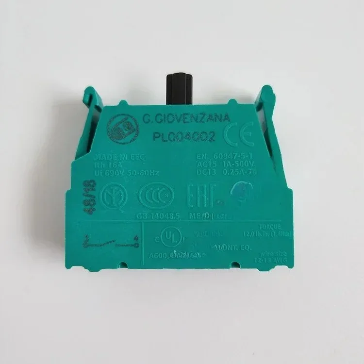 

Итальянский фонарик GG, дверная кнопочная коробка, одинарные и двойные контакты скорости, нормально открытые PL004002, закрытый PL004001