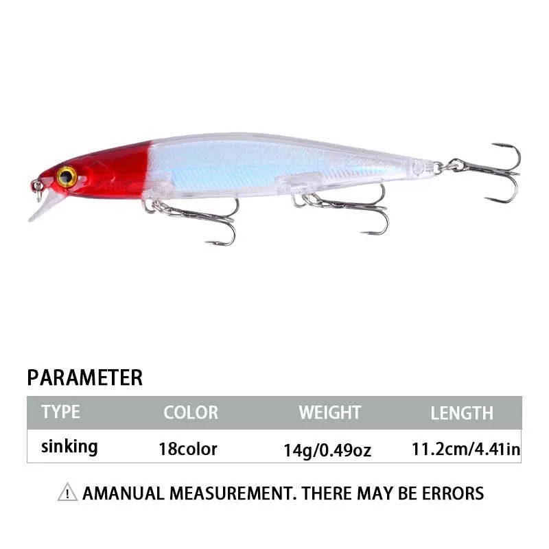 Crankbaits y Swimbaits 11cm para lubina – Hundimiento y flotación - imagen 3