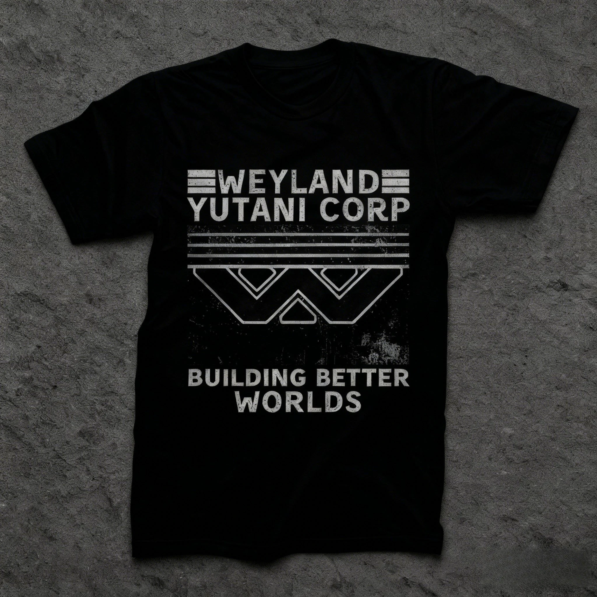 Weyland-Yutani Bill Betterworld T-shirt | Vintage Design By Corporation Casual Daily Wear Y2k Harajuku Style Fashion Casual Tops