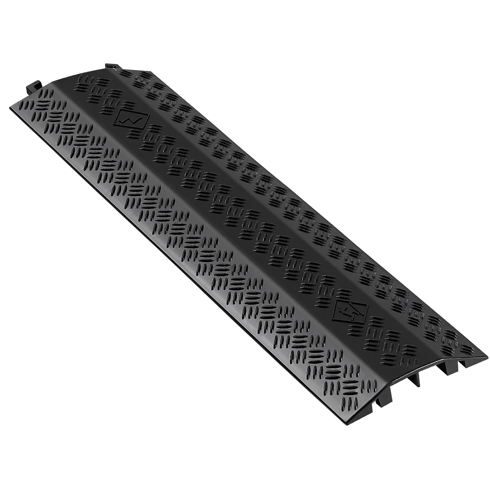 SucceBuy Protection de câble à enroulement, capacité 17500 lbs, pour cordons et tuyaux, lot de 1, 2 ou 3, pour la maison, le bureau ou les zones à fort trafic en entrepôt