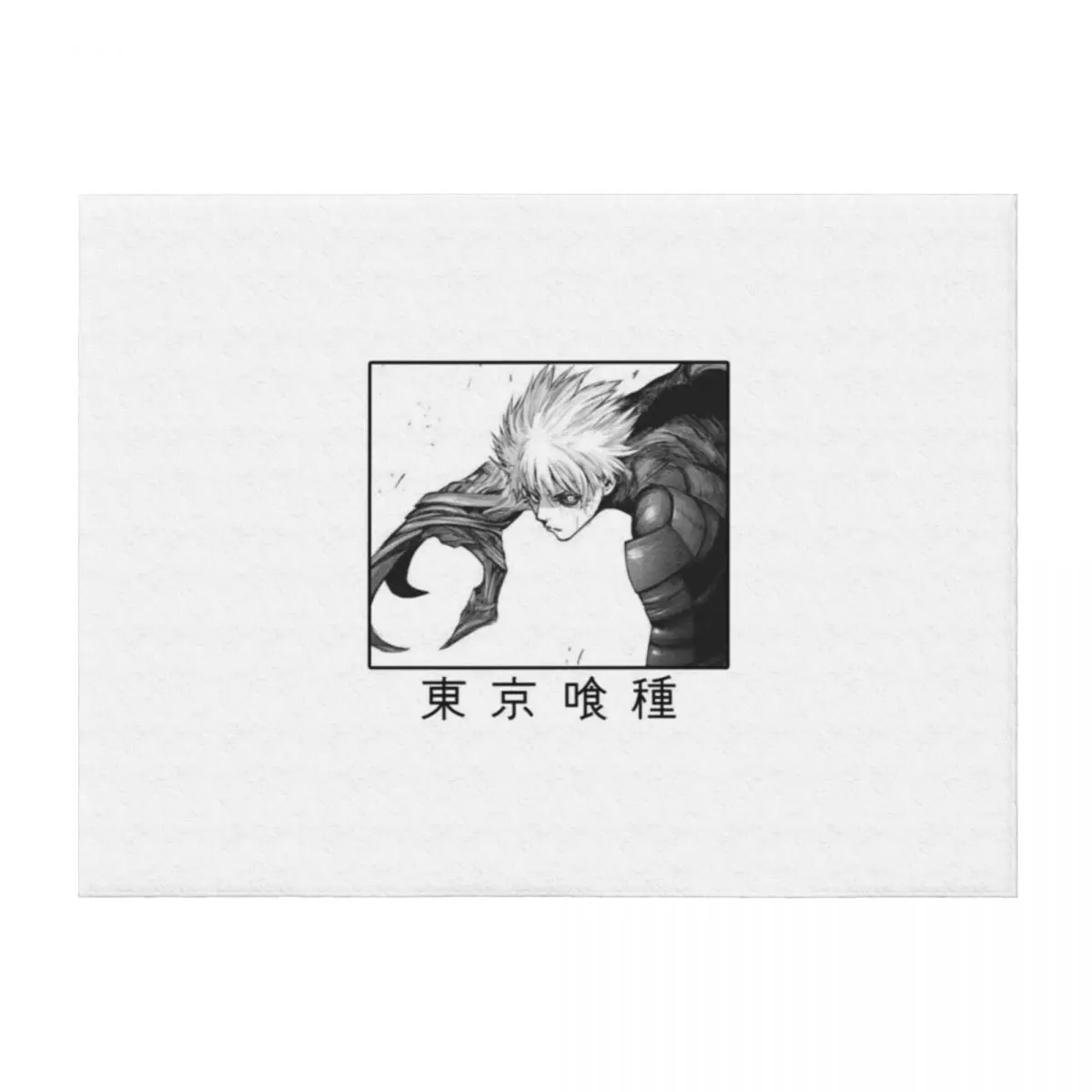 

Ken Kaneki Throw Blanket Tourist Camping Bed covers Comforter Blankets