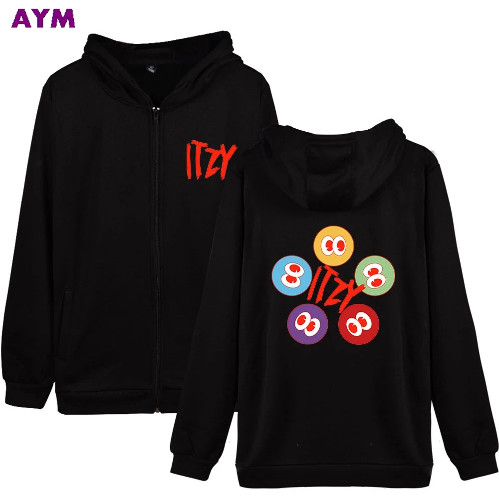 Crazy 2D digital printing fashion zipper hooded sweater adult autumn and winter zipper hooded children's coat hooded sweatshirt