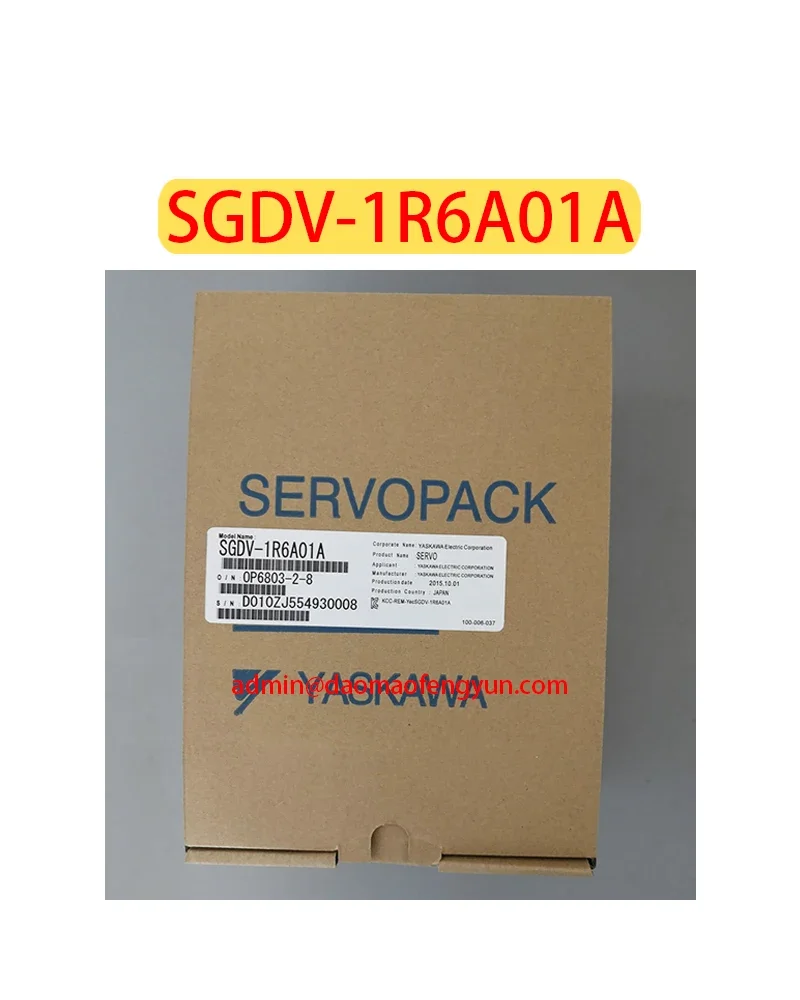 

SGDV-1R6A01A Brand new Servo Drive SGDV 1R6A01A Fast shipping