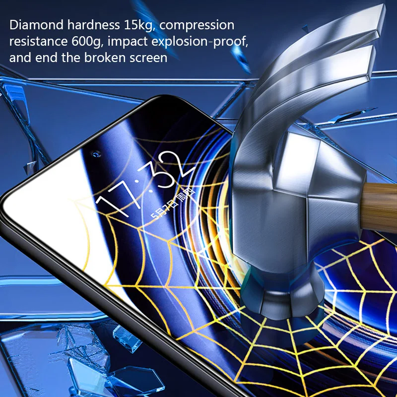 強化ガラススクリーンプロテクター,フルカバー,Redmi note 12,11,10,9,8 pro plus,5g,11s,10s,9s,10c,9c,9A 5個