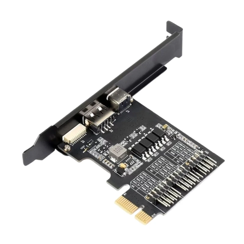 Desktop Remote Control Board with PCIe Slot and Front Panel Connectors E65A