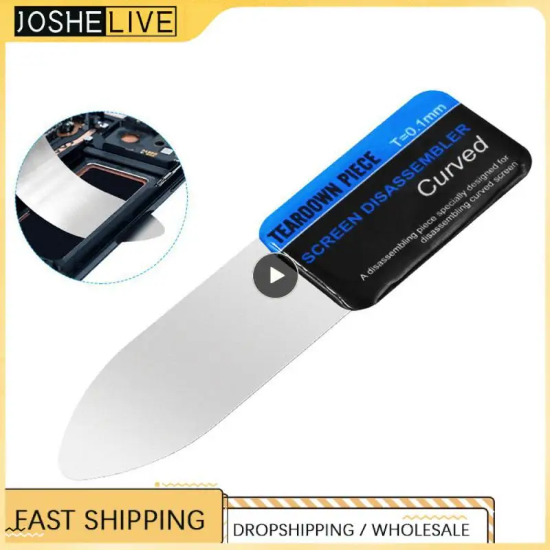 Stainless Steel Card LCD Screen Opening Mobile Phone Disassemble Repair For Smartphone Repair Tools