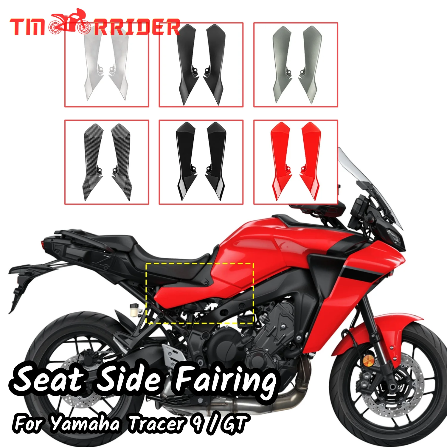 

Боковая обтекатель Tracer9 9GT для переднего сиденья мотоцикла Yamaha Tracer 9 GT 2021 2022