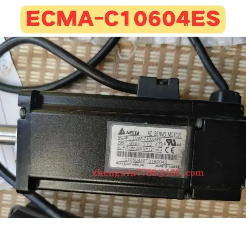 Used Servo Motor ECMA-C10604ES ECMA C10604ES Normal Function Tested OK