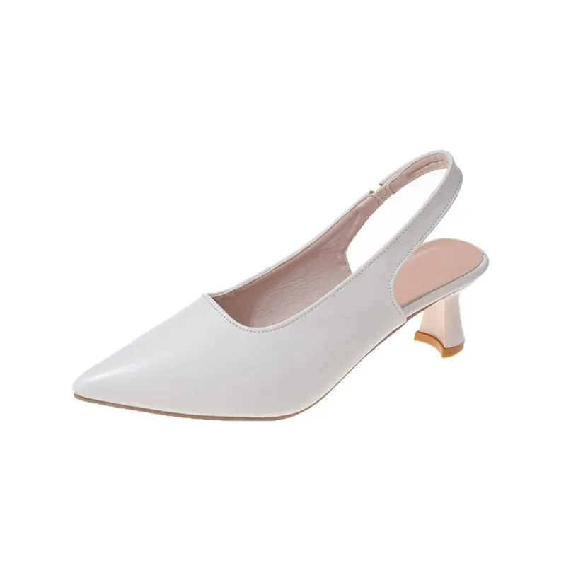 *Hot Selling Summer Wear-resistant Slim Heeled High-heeled Sandals Fashionable New Comfortable/versatile Elegant Casual Sandals view 5