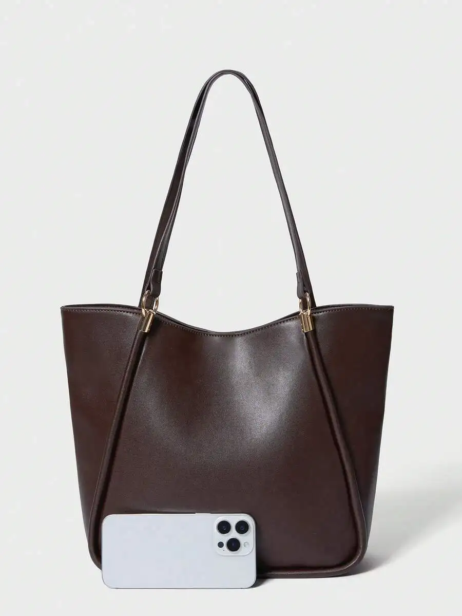 Women Retro Casual Tote Bag, Versatile Fashion, Eye-Catching Work Bags For Women, New Fashionable Big Bags For Women
