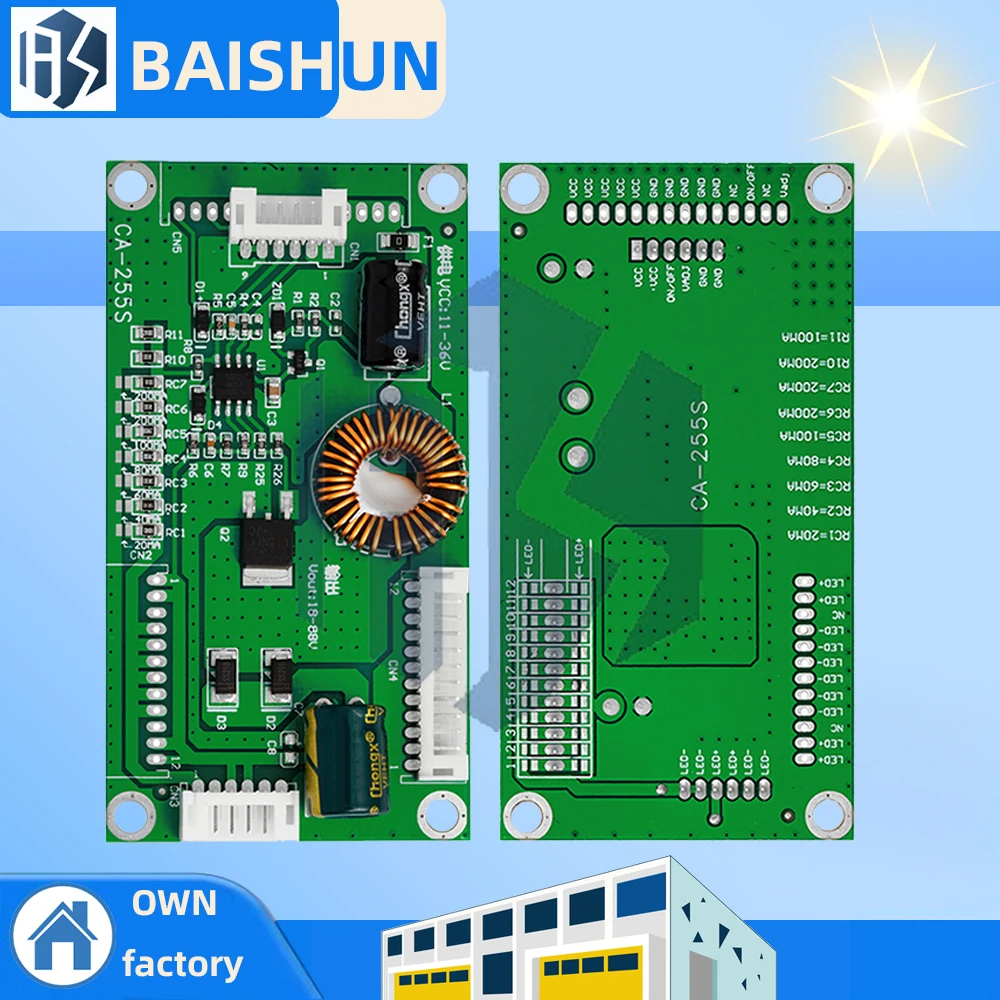 CA-255S 10-48 Inch LED LCD TV Backlight Constant Current Board CA-255 Universal Boost Driver Inverter Board Step Up Power Module