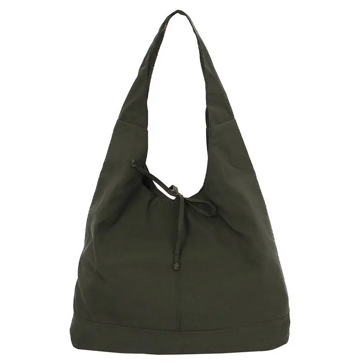 

Commuting Tote Crossbody Casual Versatile Single Shoulder Bags New Korean Large Capacity Solid Color Canvas Bag