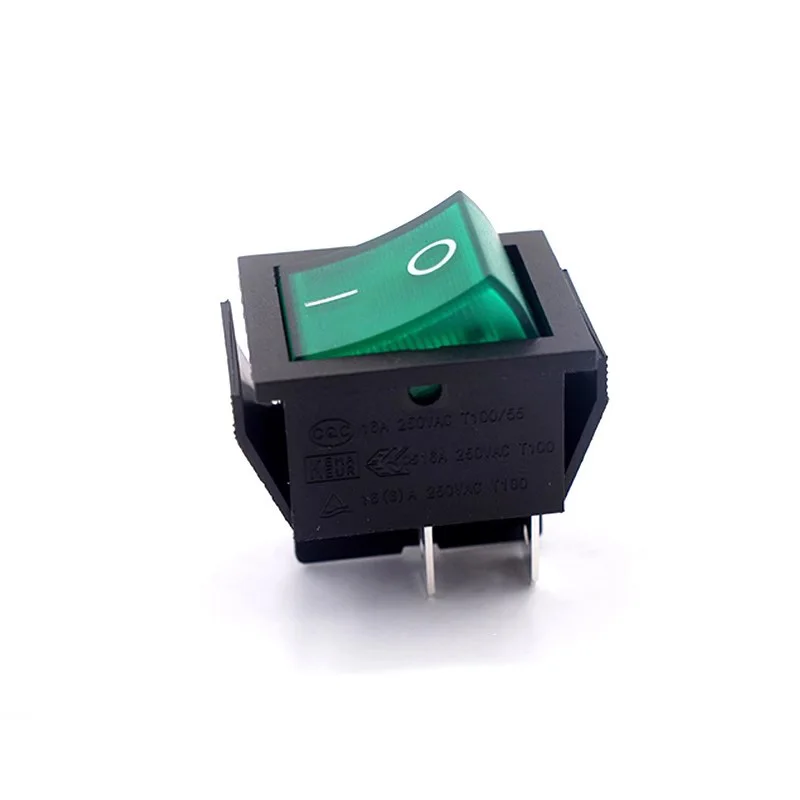 1PCS/LOT Boat-shaped switch RK1-01 Single slot 16A electric heater electric hot pot button power button toggle switch